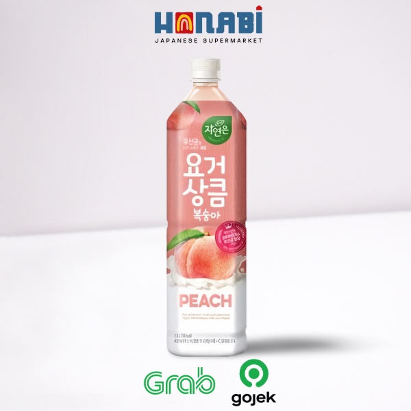 

Woongjin Zaiyeonun Yogurt Peach 1.5L - Minuman Yoghurt Rasa Peach Made In Korea