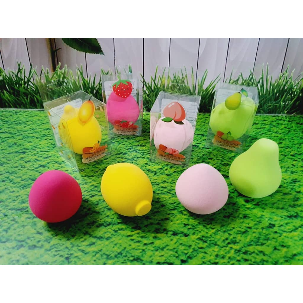 Spon Blender Bentuk Buah - Fruit Make Up Sponge Beauty Blender