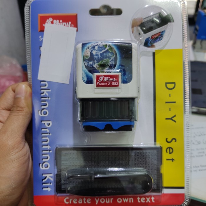 

Menakjubkan Stempel Shiny S-882 S882 Printing Kit 38 X14 Mm Terbatas