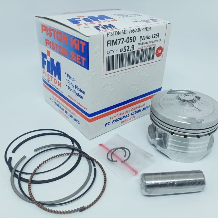 Piston FIM Honda Vario 125 Pin13 FIM77