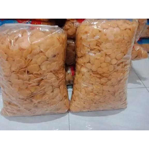 

㊋ kerupuk sari udang kecil dan besar 1kg LANGSUNG CHECKOUT 2787 ✿