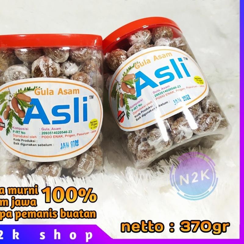 

TERLARIS BRANDS FESTIVAL Permen Asem Jawa / Gula Asem / Manisan Asem / Asam Jawa ASLI Gula Murni Tanpa Pemanis Buatan Isi 120 Butir Nett 360Gr gas !!