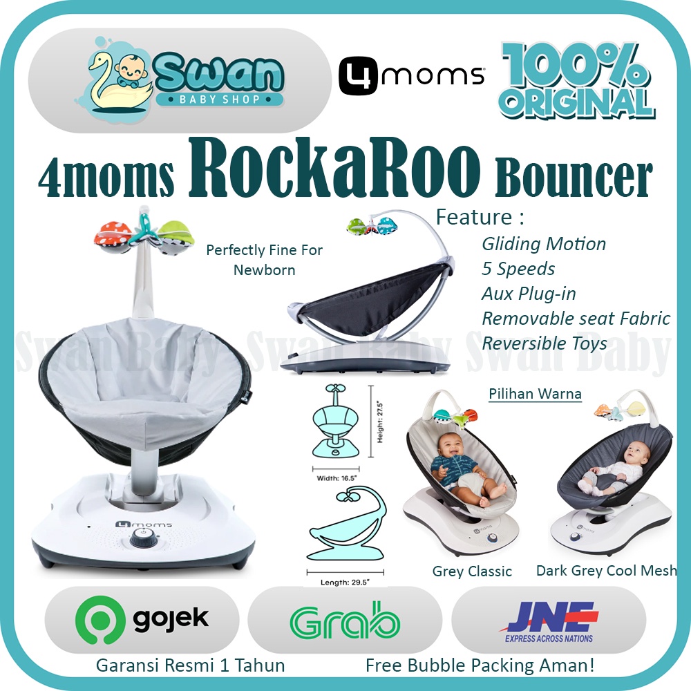 4Moms RockaRoo Baby Bouncer Rocker