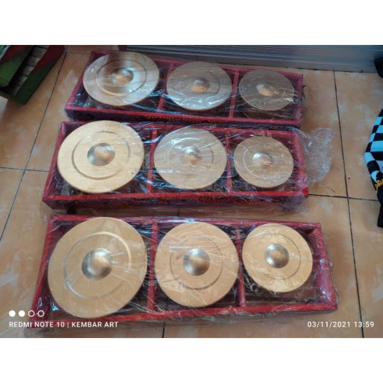 PRODUK- KENONG MAINAN / MAINAN ANAK / KENONG JARANAN / BONANG ISI 3 .