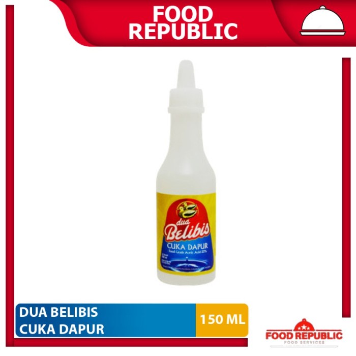 

Dua Belibis Cuka Dapur 150 ML White Kitchen Vinegar Cuka Putih