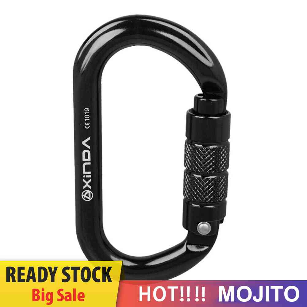 Carabiner Bentuk O 25kn Untuk Rock Climbing