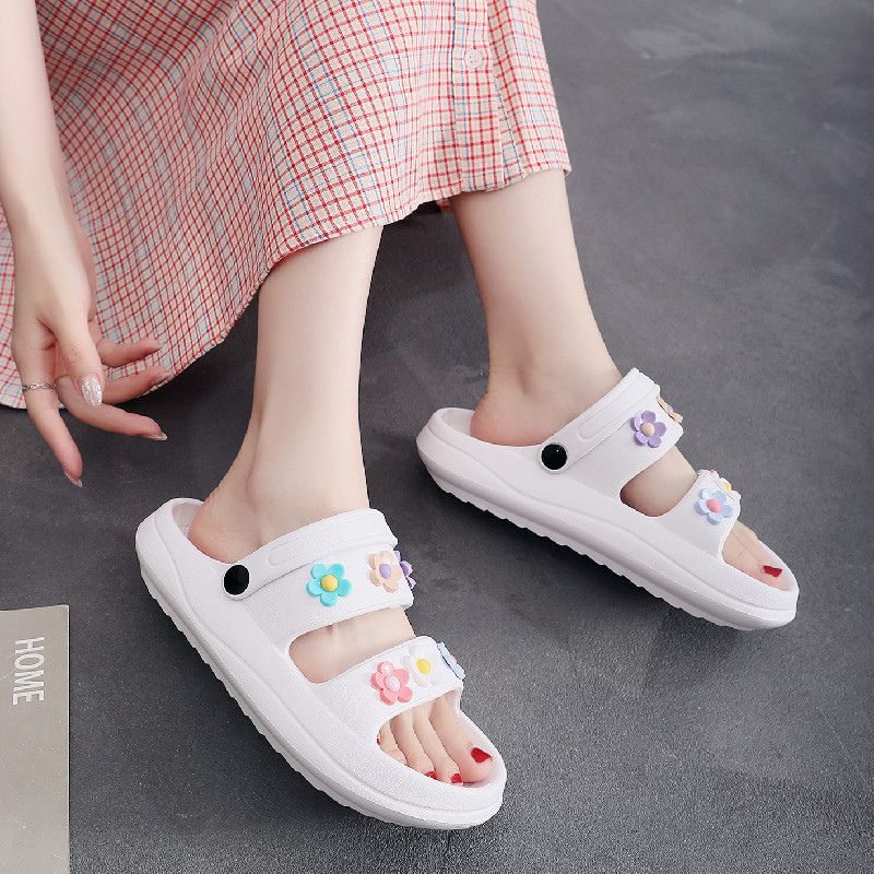 RYX - Flowey Croco Sandal Slip-On Wanita Fashion Casual - Ori Import