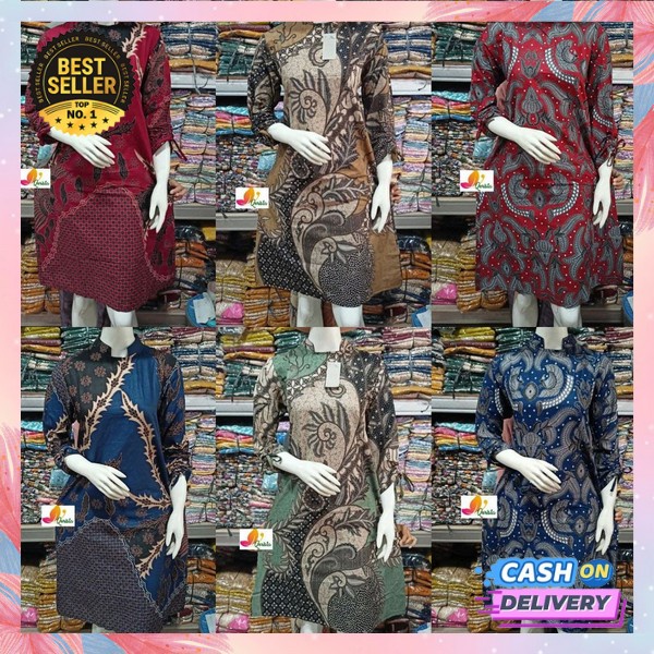 Buju Remaja Atasan Cewe Fashionable Atasan Wanita Terbaru Atsan Cewek Formal Batik Model Terbaru Kem