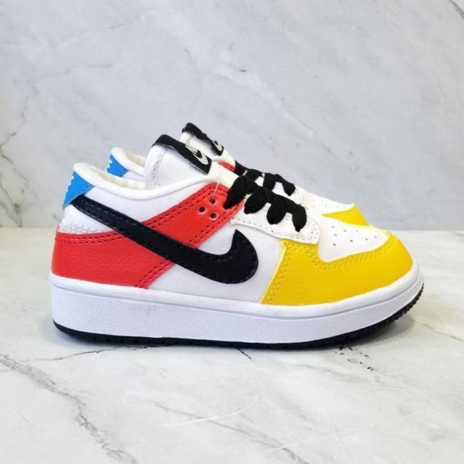 SEPATU ANAK LAKI PEREMPUAN COWOK CEWEK SB DUNK LOW MULTICOLOR(PREMIUM) RT987469KIU