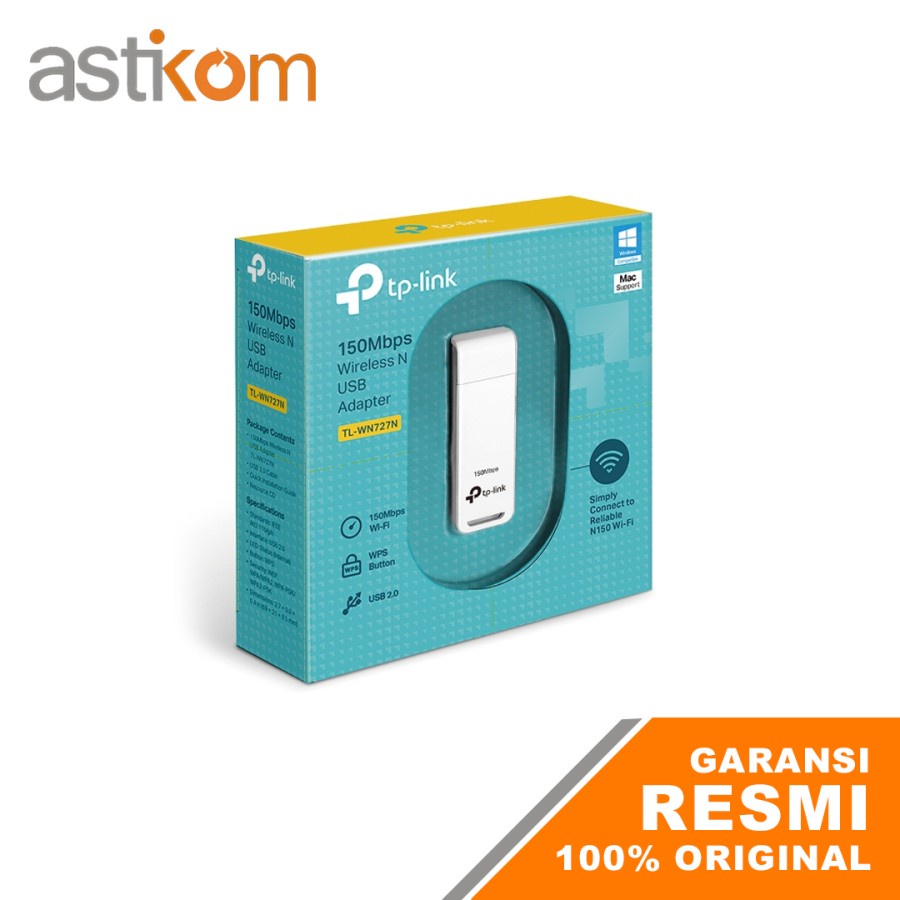 TP-LINK USB WIRELESS TL-WN727N 150 Mbps