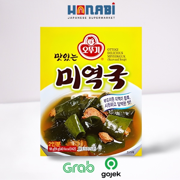 

Ottogi Seaweed Soup 18g - Rumput Laut Miyeok Box Made In Korea