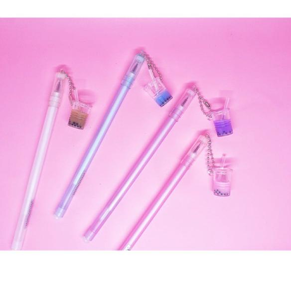 

11.11✔️GROSIR 1 LUSINAN 12 PCS PEN BOLPEN PENA PULPEN BUBBLE TEA BOBA MILK BROWN SUGAR UNIK LUCU READY COD|RA4