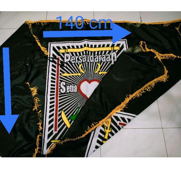 LKA.18Oc22ᴵ ▪ bendera PSHT 2 sisi  besar 140x100 bendera PSHT bendera PSHT bolak balik