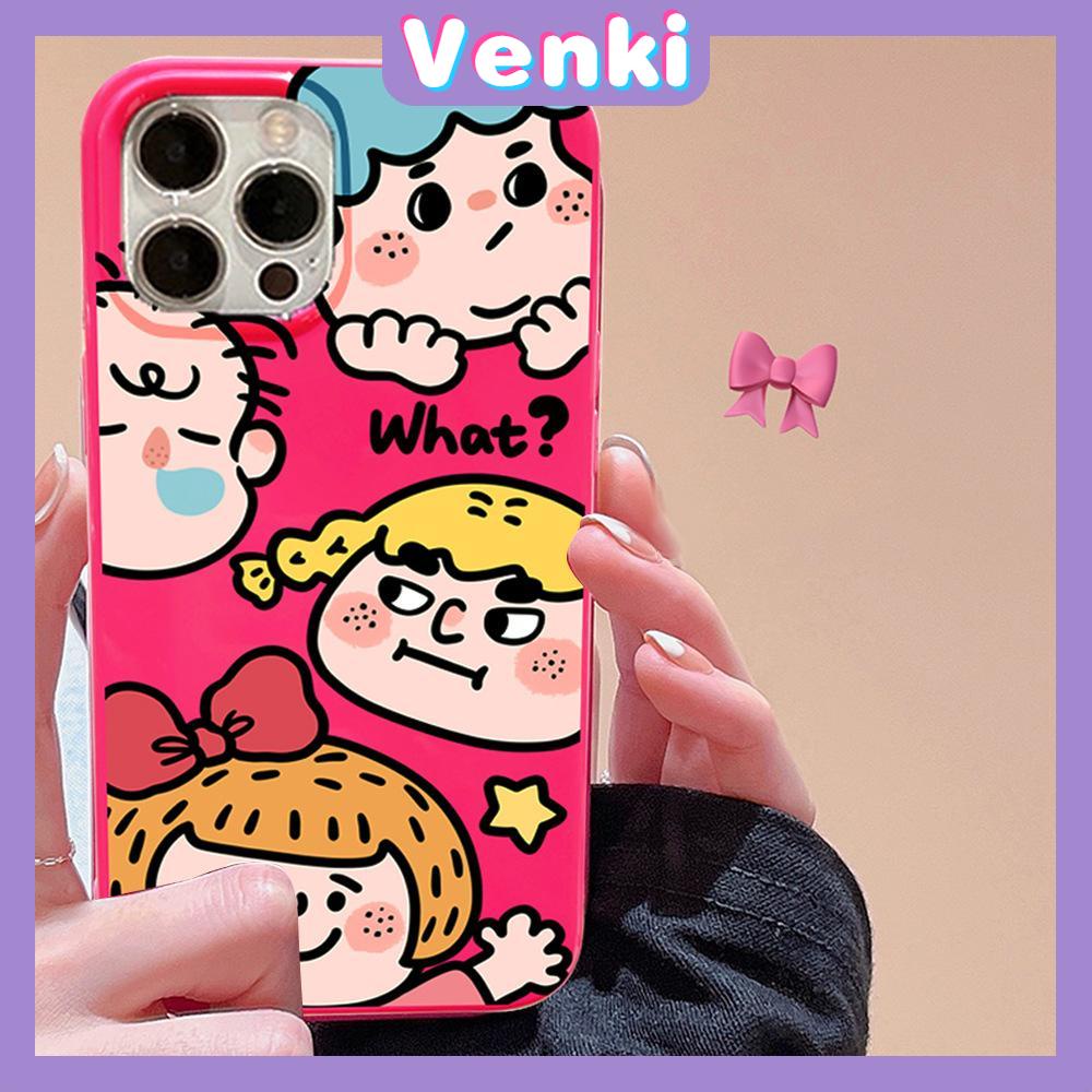 iPhone Case For 14 Series TPU Soft Case Glossy Pink Candy Case Camera Protection Shockproof Cute Cartoon For iPhone 14 13 12 11 Plus Pro Max 7 Plus X XR