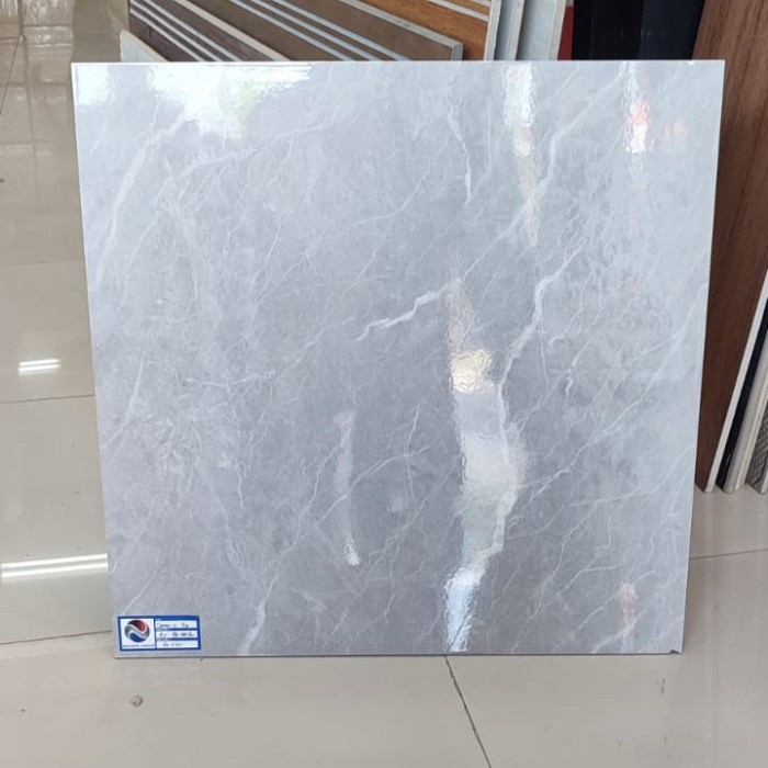 GRANIT 60X60 DAMARIS GREY GLAZED POLISH//KW ECO - ARNA