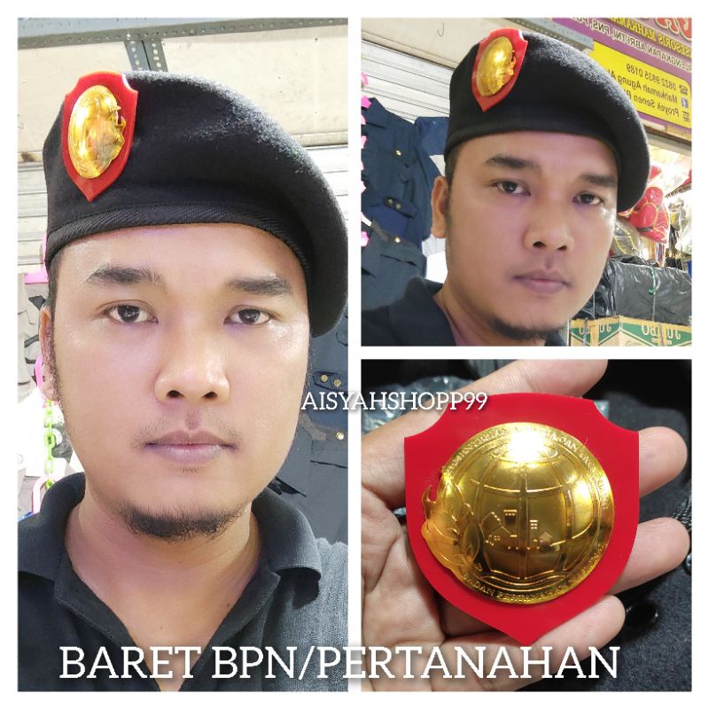 BARET BPN/PERTANAHAN+EMBLEM