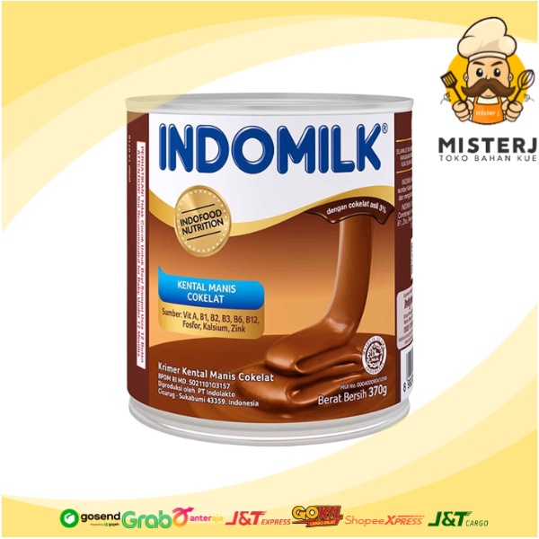 

Indomilk Susu Kental Manis Coklat | 370 Gram | Indomilk SKM Kemasan Kaleng