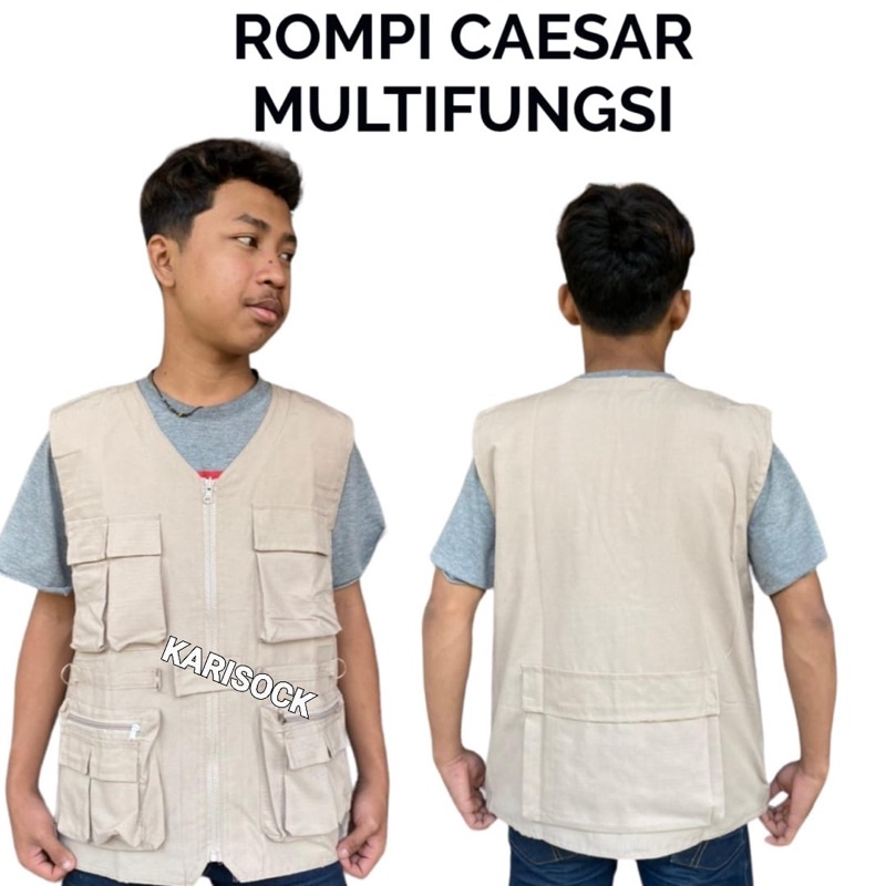 ROMPI TACTICAL / ROMPI LAPANGAN / ROMPI MULTIFUNGSI / ROMPI PRIA / ROMPI WANITA / ROMPI MULTIFUNGSI /VEST ( terima custom bordir )