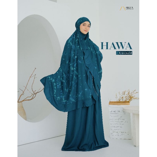 Mukena HAWA by akifa setelan dan terusan produk PO