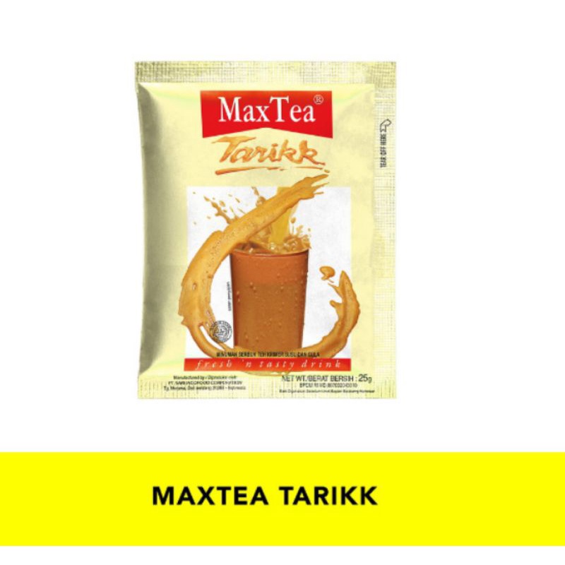 PCS - TEH TARIK MAX TEA 25gr MAXTEA