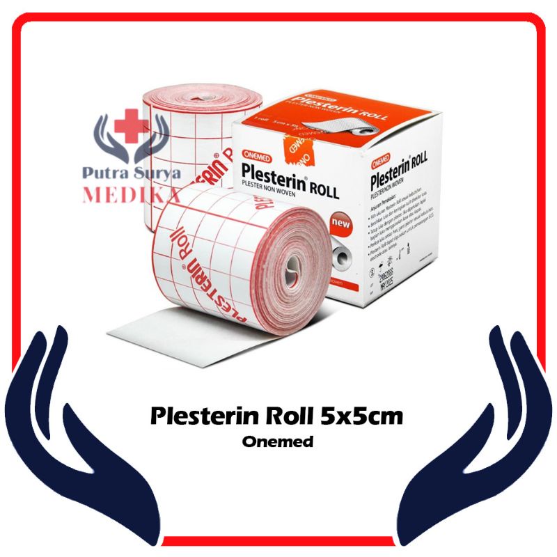 Plesterin Roll 5cm x 5m | Plester Luka Onemed