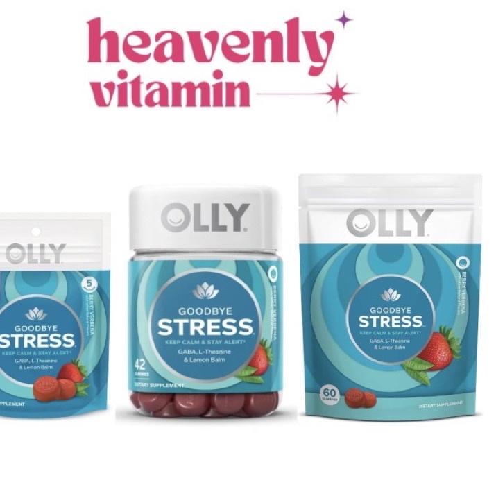 

9.9 STOK READY Olly Goodbye Stress 42 gummies murah