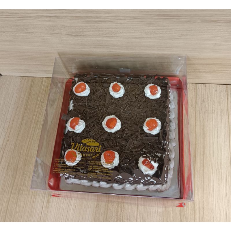 black forest ukuran 20 - kue ulang tahun - birthday cake vitasari bakery