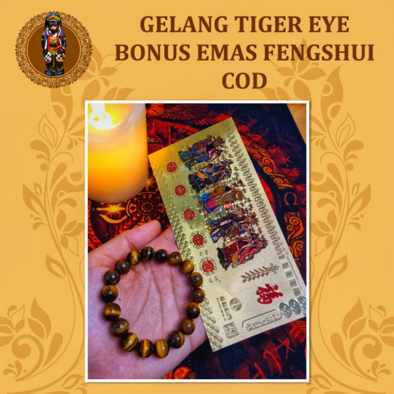 Gelang Tiger Eye / Gelang Keberuntungan