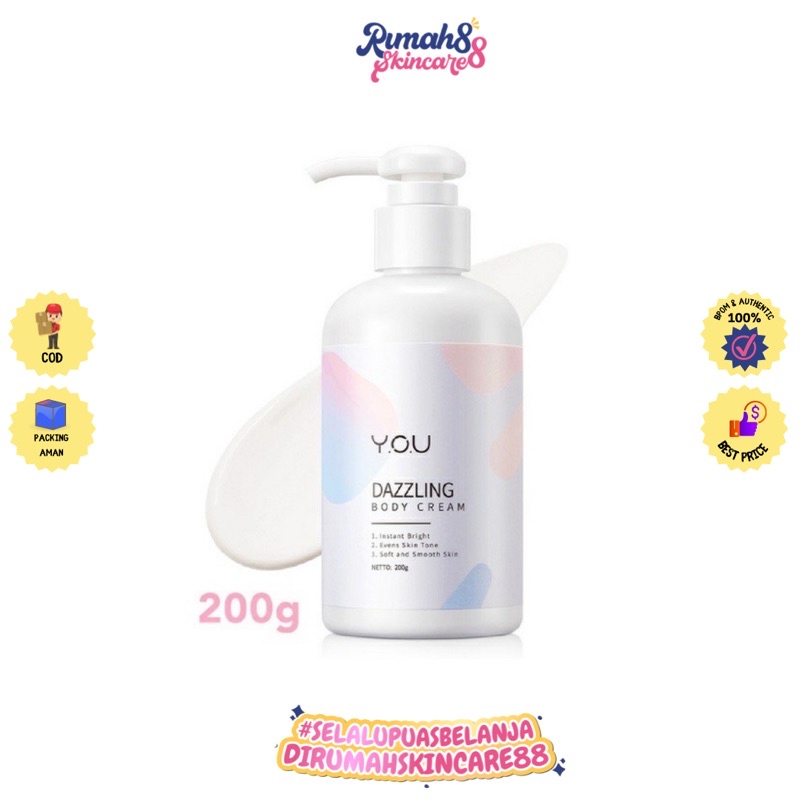 YOU Dazzling Tone Up BODY CREAM 200gr