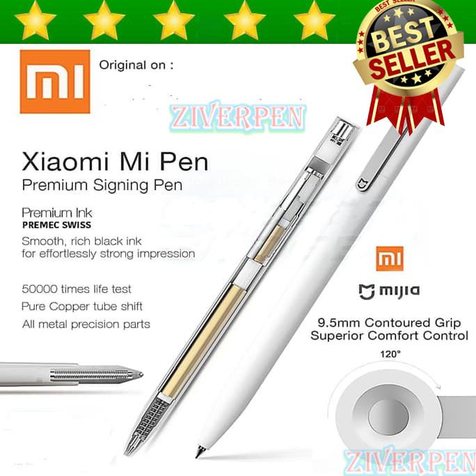 

(COD) Xiaomi Mi Pen Pulpen / Bolpen / Ballpoint Premium (Original) GRATIS ONGKIR Kode 525