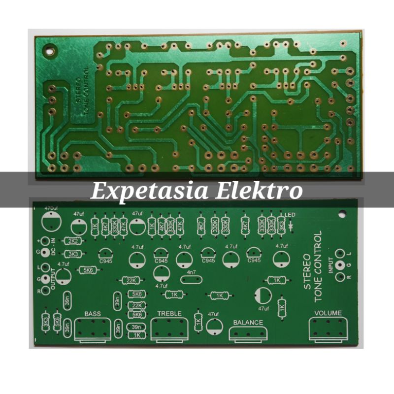 PCB Stereo Tone Control