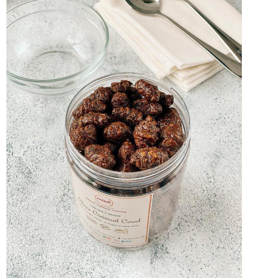 

SALE✅Premium CHOCO Croissant Cereal MISOL - Snack/sereal dgn fresh milk|RA1