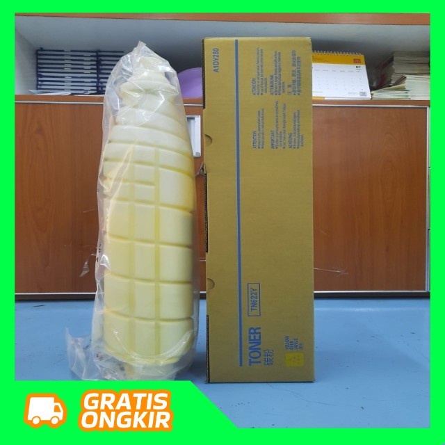TONER TN622 YELLOW KONICA MINOLTA  BIZHUB C6000 C7000 - TN622Y Kompatible