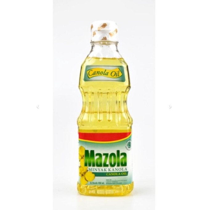 

] MINYAK GORENG SEHAT MINYAK MAZOLA 450 ML CANOLA OIL