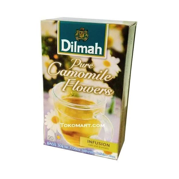 

[COD] TEH DILMAH PURE CAMOMILE FLOWERS - DILMAH CHAMOMILE TEA No Envelope [COD]