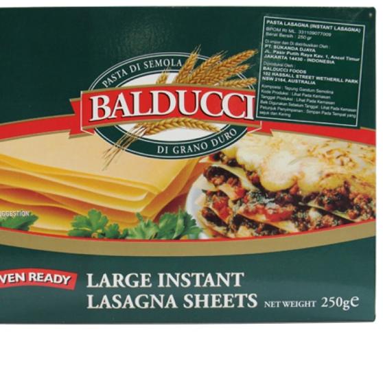 

10.10 ✨Promo✨ Balducci Lasagna Instant / Kulit Lasagna Balducci 250gr murah