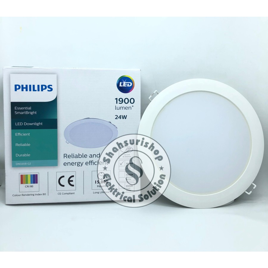 PHILIPS LED Downlight DN020B G3 23W 23 W WATT LED9 8&quot; D125 220-240V