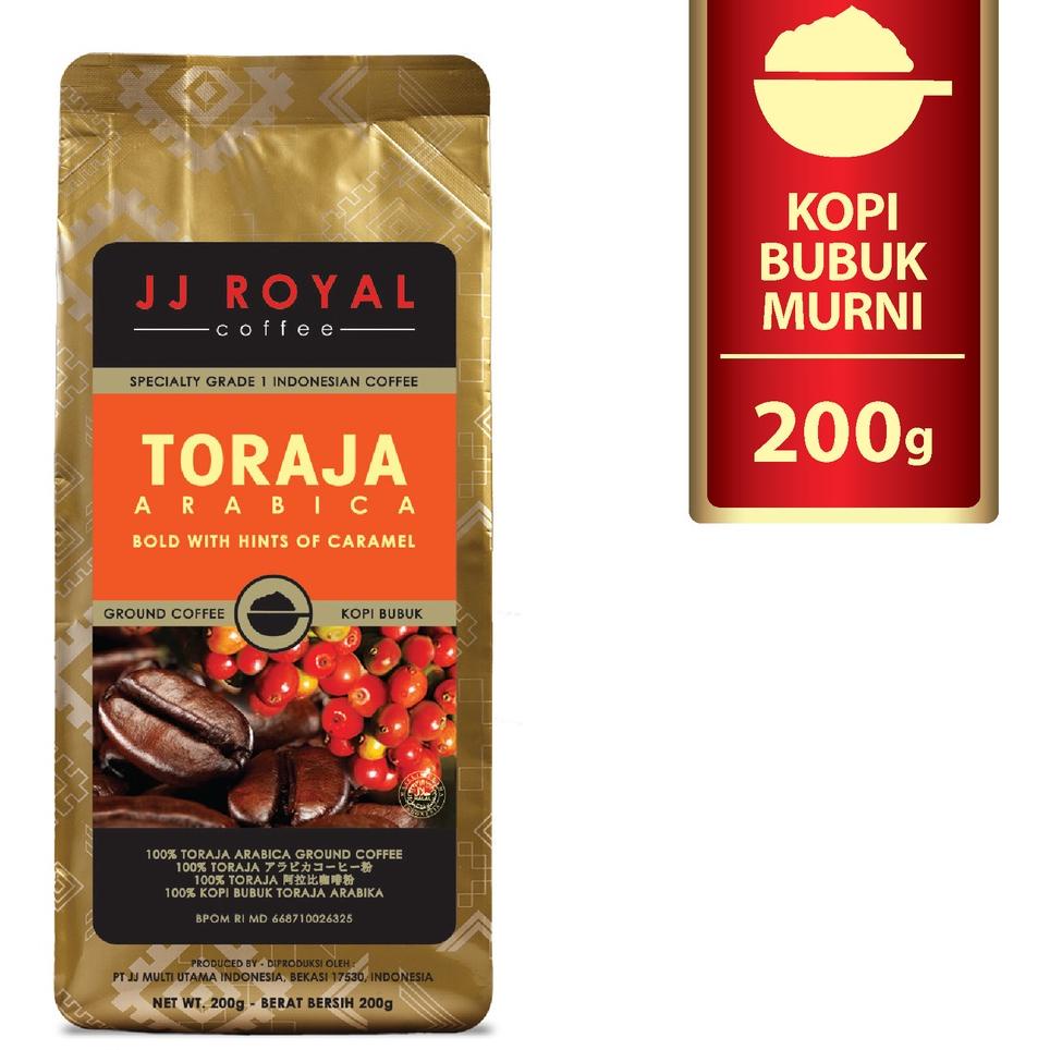 

codeUu1U5--JJ Royal Kopi Toraja Arabica Ground Bag 200g