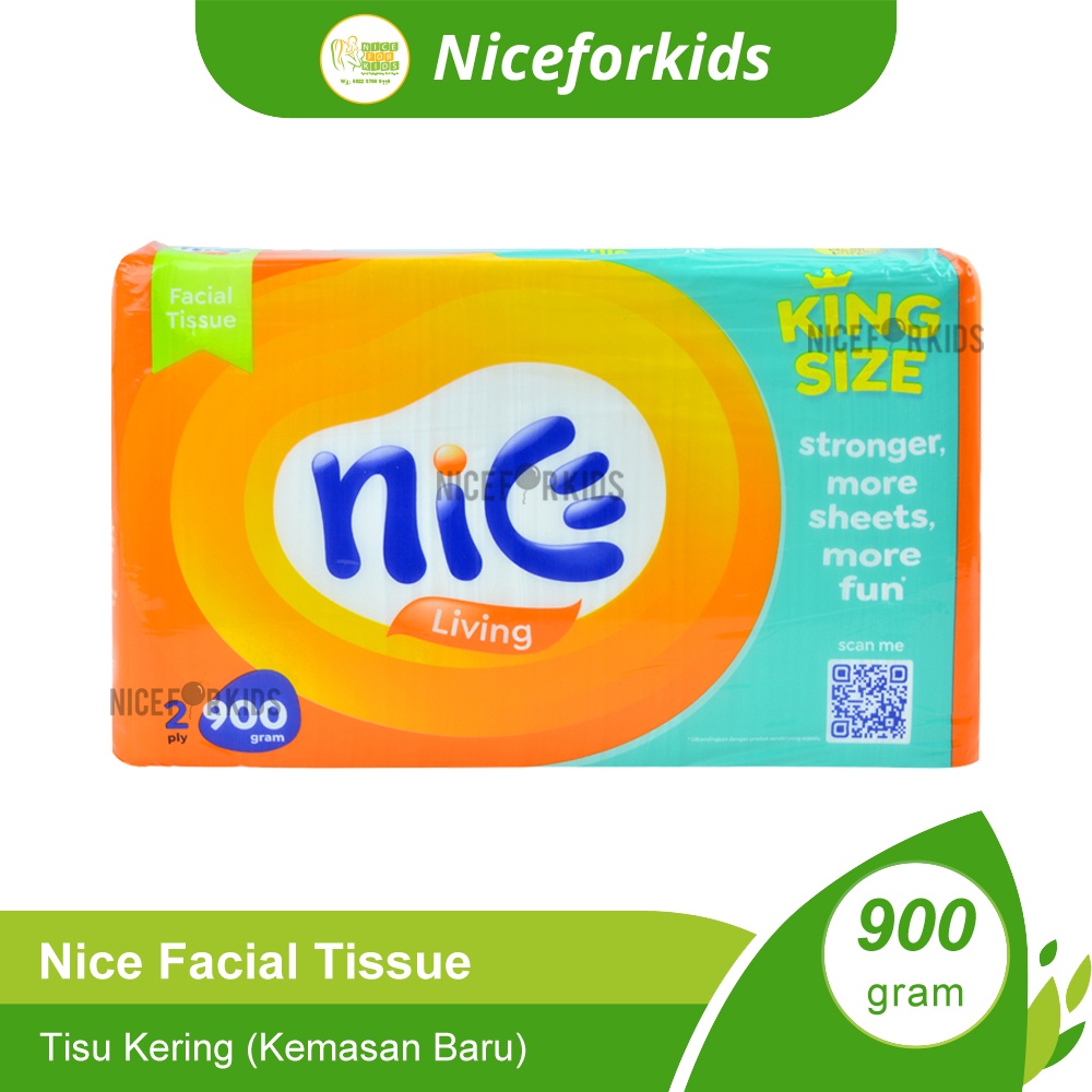 Nice Tissue Facial Tisue Kemasan 900gr