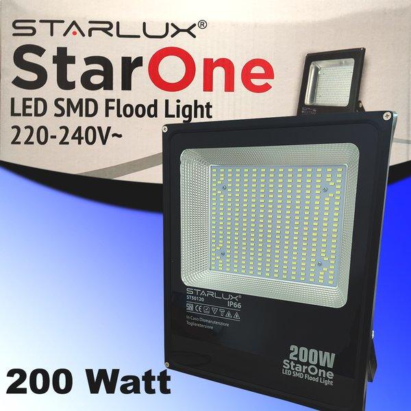 Lampu Sorot-Lampu Tembak - Led Smd 200 Watt Putih-Kuning Starone Starlux