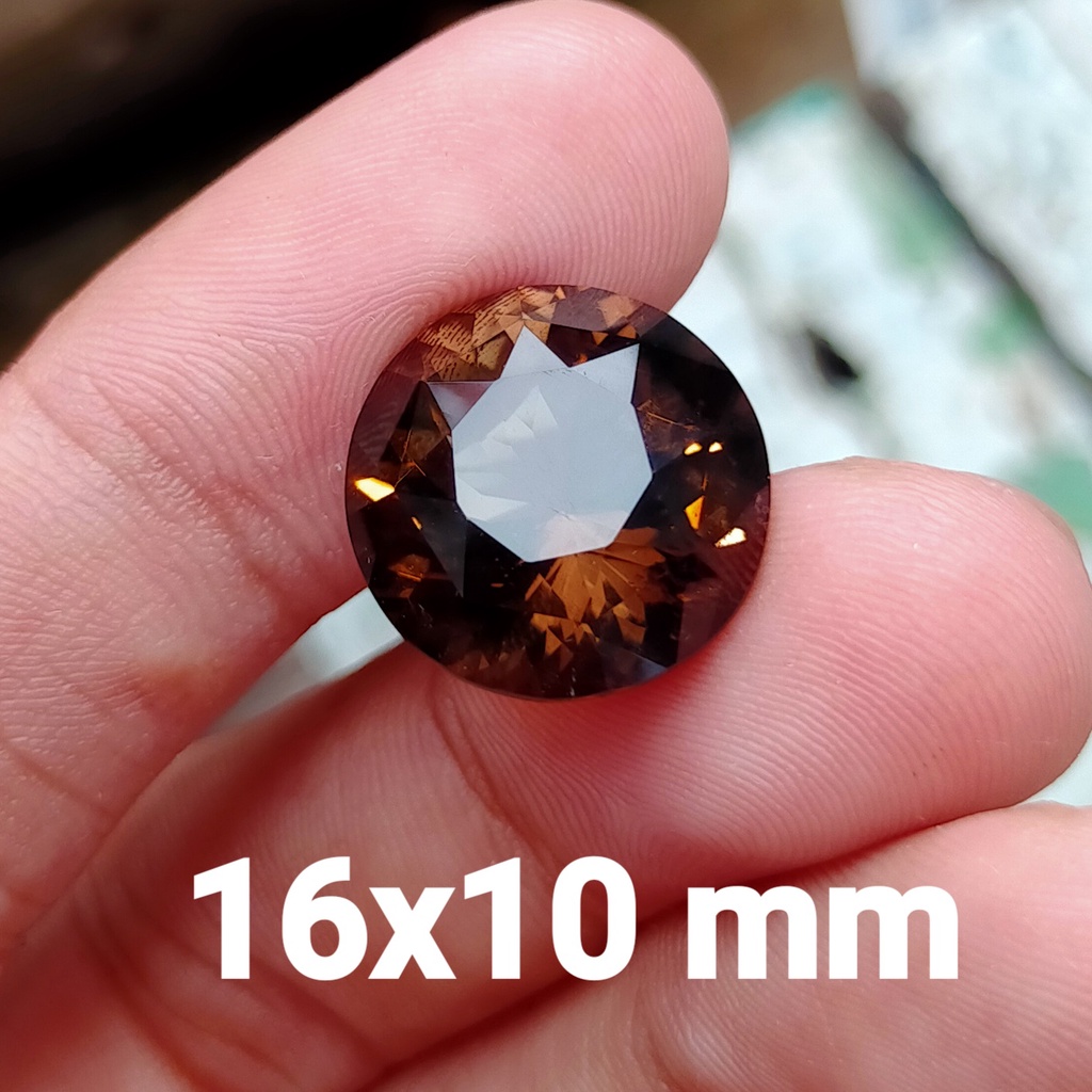 BATU SMOKY CUTTING BERLIAN BERKILAU ASLI NATURAL koleksi lainnya cincin opal giok zamrud bacan katil