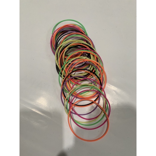 [NEW] GELANG KARET/GELANG POLOS WARNA/GELANG KARET KOREA