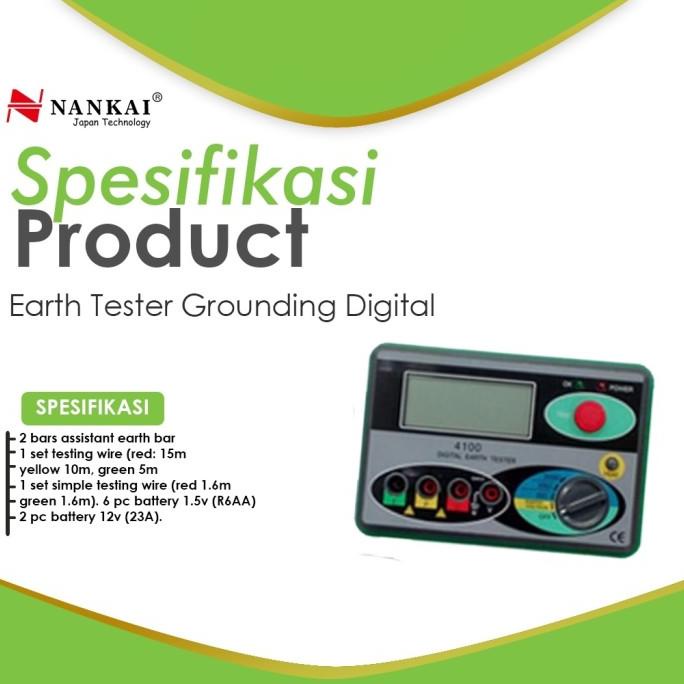 Grounding / Earth Tester Digital Nankai