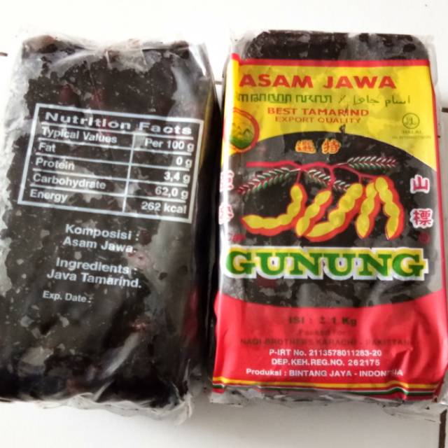 

ASAM JAWA GUNUNG 1 KG