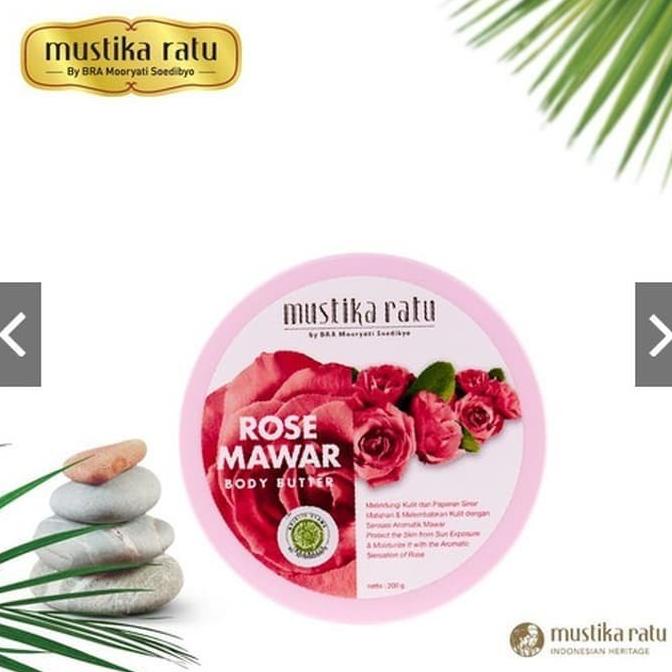 Jual Mustika Ratu Rose Body Butter 200 Gr Shopee Indonesia