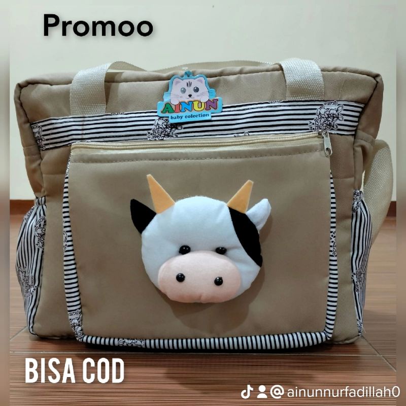 Tas Perlengkapan Bayi Besar/Tas Slempang/Tas Ainun
