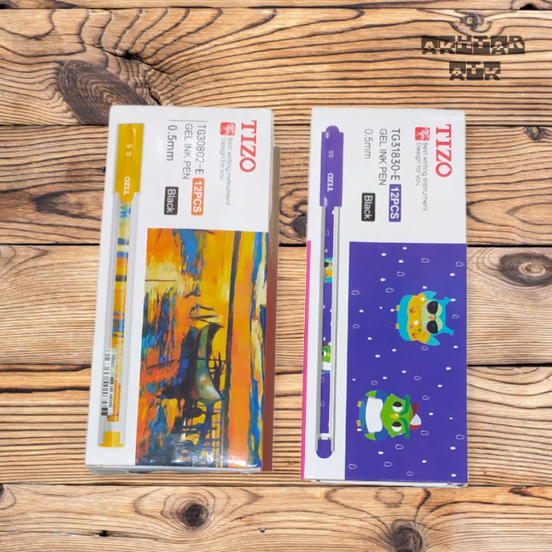 

Bolpen Gel Tizo 0.5 Fancy / Karakter