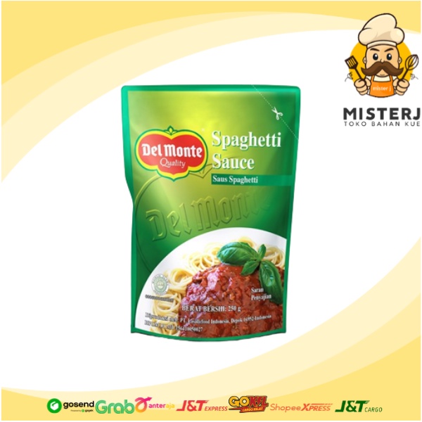 

Del Monte Saus Spaghetti 250gr | Kemasan Pouch