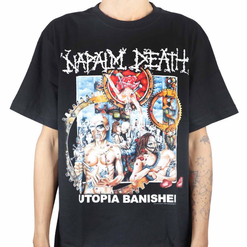 ORIGINAL TSHIRT NAPALM DEATH - Utopia