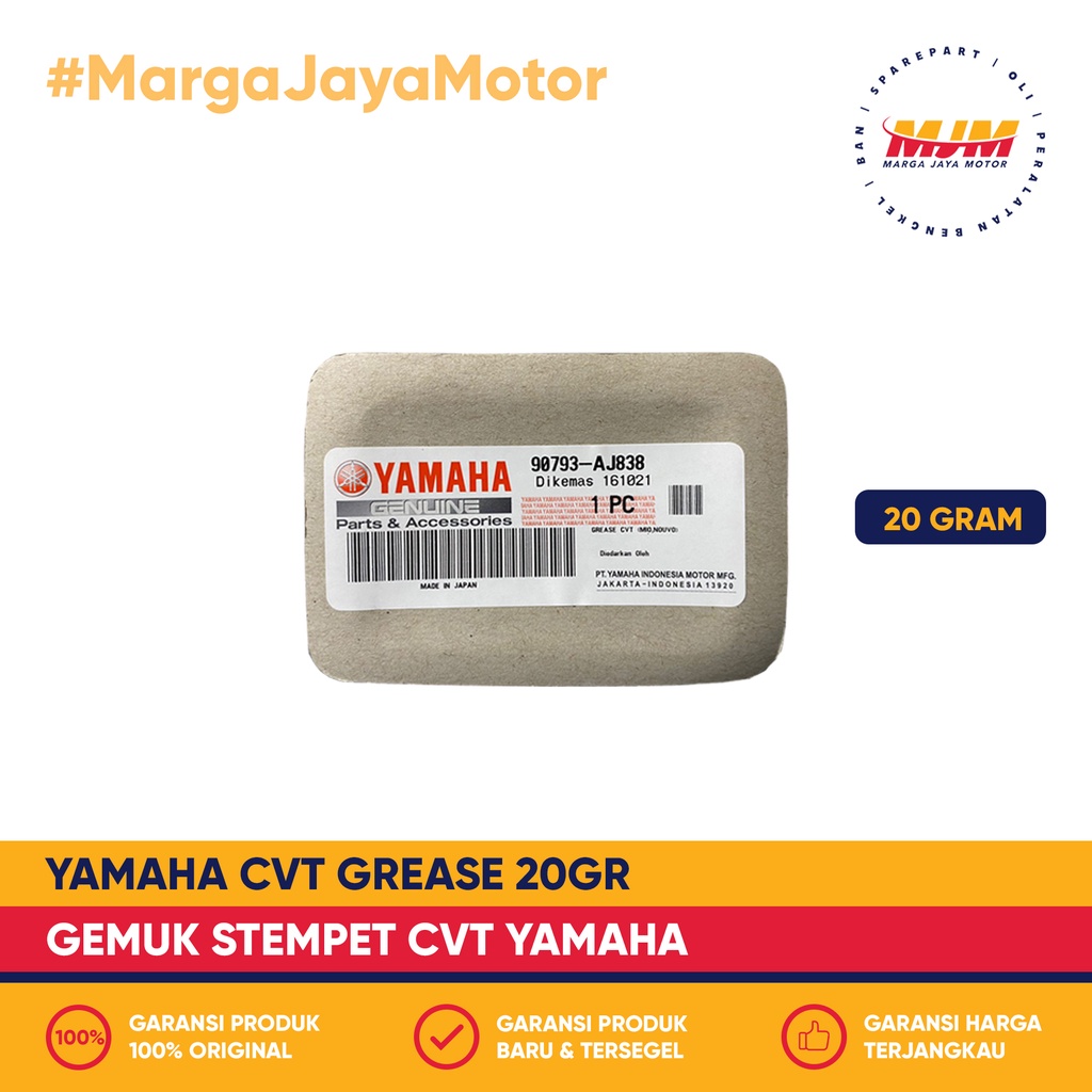 Gemuk CVT Grease Yamaha (2 Pcs) Gemuk Yamaha ORIGINAL